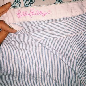 Lily Pulitzer SeerSucker Buttercup Shorts